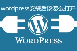 wordpress安装后该怎么打开