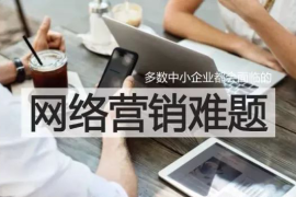 网络营销存在的几大难题及解决方式-2025最新seo资料