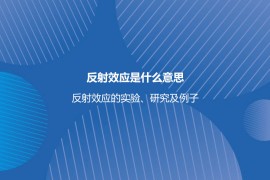 反射效应是什么意思？反射效应的实验、研究及例子