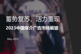 OMG宏盟：2023中国媒介广告市场展望报告-2025最新seo资料