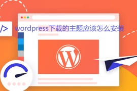 wordpress下载的主题应该怎么安装