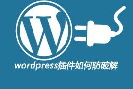 wordpress插件如何防破解