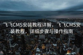 飞飞CMS安装教程详解，飞飞CMS安装教程，详细步骤与操作指南