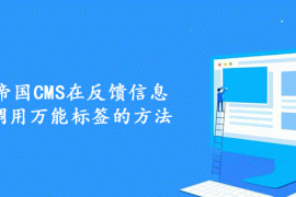 总结帝国CMS在反馈信息页面调用万能标签的方法
