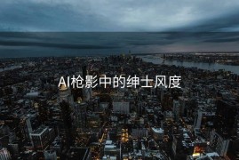 AI枪影中的绅士风度