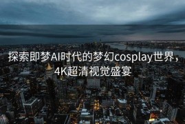 探索即梦AI时代的梦幻cosplay世界，4K超清视觉盛宴