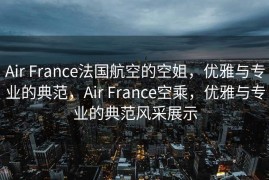 Air France法国航空的空姐，优雅与专业的典范，Air France空乘，优雅与专业的典范风采展示