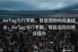 AirTag与行李箱，智能追踪的完美结合，AirTag与行李箱，智能追踪的绝佳组合