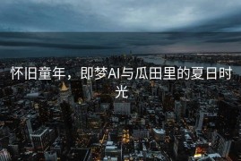 怀旧童年，即梦AI与瓜田里的夏日时光