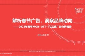 秒针系统：2023春节广告营销洞察-2025最新seo资料