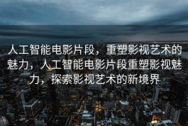 人工智能电影片段，重塑影视艺术的魅力，人工智能电影片段重塑影视魅力，探索影视艺术的新境界