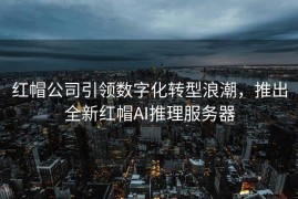 红帽公司引领数字化转型浪潮，推出全新红帽AI推理服务器