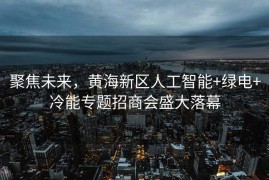 聚焦未来，黄海新区人工智能+绿电+冷能专题招商会盛大落幕