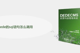 dede的sql语句怎么调用