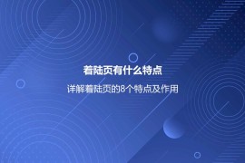 着陆页有什么特点？详解着陆页的8个特点及作用-2025最新seo资料