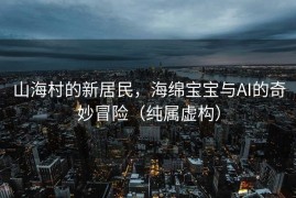 山海村的新居民，海绵宝宝与AI的奇妙冒险（纯属虚构）