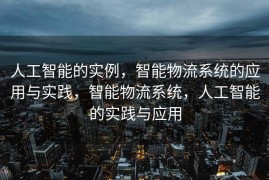 人工智能的实例，智能物流系统的应用与实践，智能物流系统，人工智能的实践与应用