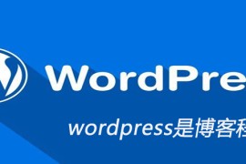 wordpress是博客程序吗