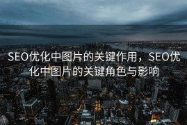 SEO优化中图片的关键作用，SEO优化中图片的关键角色与影响