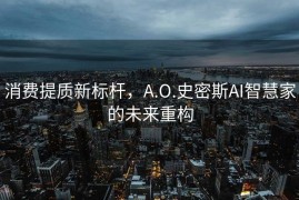 消费提质新标杆，A.O.史密斯AI智慧家的未来重构