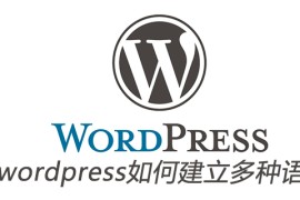 wordpress如何建立多种语言