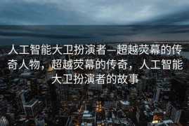 人工智能大卫扮演者—超越荧幕的传奇人物，超越荧幕的传奇，人工智能大卫扮演者的故事