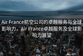 Air France航空公司的卓越服务与全球影响力，Air France卓越服务及全球影响力展望