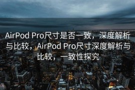 AirPod Pro尺寸是否一致，深度解析与比较，AirPod Pro尺寸深度解析与比较，一致性探究
