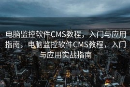电脑监控软件CMS教程，入门与应用指南，电脑监控软件CMS教程，入门与应用实战指南