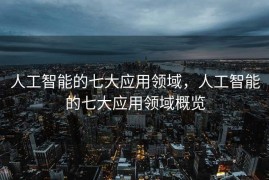 人工智能的七大应用领域，人工智能的七大应用领域概览