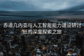 赤道几内亚与人工智能能力建设研讨班的深度探索之旅