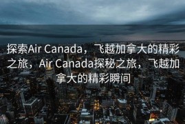 探索Air Canada，飞越加拿大的精彩之旅，Air Canada探秘之旅，飞越加拿大的精彩瞬间