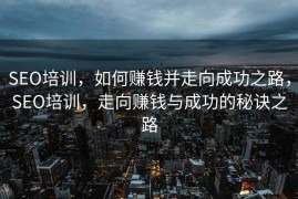 SEO培训，如何赚钱并走向成功之路，SEO培训，走向赚钱与成功的秘诀之路