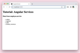 Angular 服务：初学者综合指南