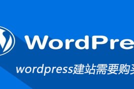 wordpress建站需要购买域名吗