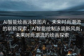 AI智能绘画泳装图片，未来时尚潮流的崭新探索，AI智能绘制泳装新风尚，未来时尚潮流的绘画探索