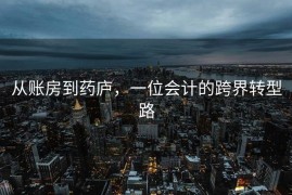 从账房到药庐，一位会计的跨界转型路