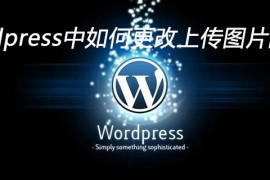 wordpress中如何更改上传图片的大小