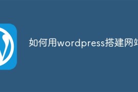 如何用wordpress搭建网站