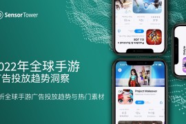 Sensor Tower：2022年全球手游广告投放趋势洞察-2025最新seo资料