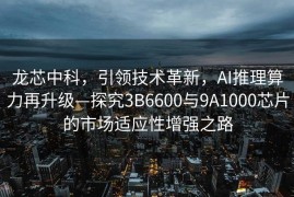 龙芯中科，引领技术革新，AI推理算力再升级—探究3B6600与9A1000芯片的市场适应性增强之路