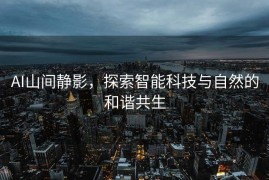 AI山间静影，探索智能科技与自然的和谐共生