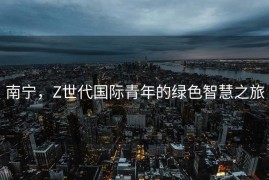 南宁，Z世代国际青年的绿色智慧之旅
