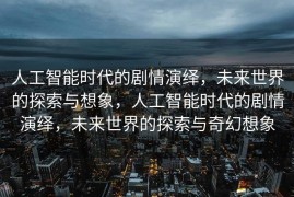人工智能时代的剧情演绎，未来世界的探索与想象，人工智能时代的剧情演绎，未来世界的探索与奇幻想象