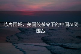 芯片围城，美国绞杀令下的中国AI突围战