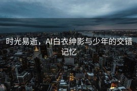 时光易逝，AI白衣绅影与少年的交错记忆