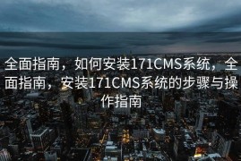 全面指南，如何安装171CMS系统，全面指南，安装171CMS系统的步骤与操作指南