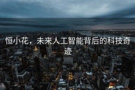 恒小花，未来人工智能背后的科技奇迹