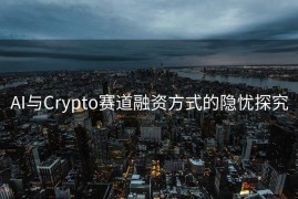 AI与Crypto赛道融资方式的隐忧探究