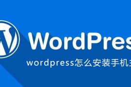 wordpress怎么安装手机主题